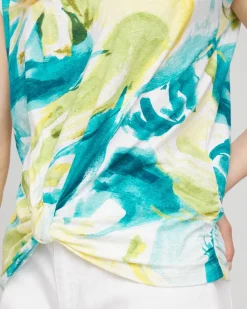 Abstract Knot Front Tee