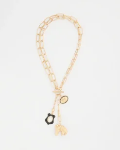 Adjustable Equestrian Charm Toggle Necklace