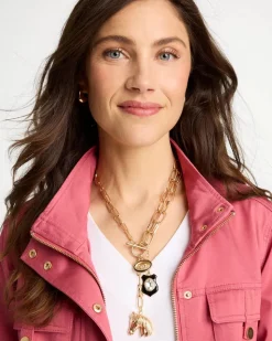 Adjustable Equestrian Charm Toggle Necklace