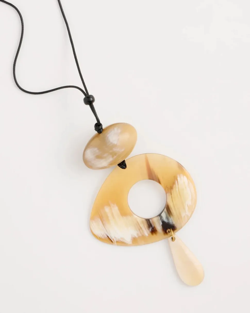 Adjustable Horn Necklace