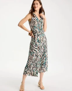 Animal Print Jersey Knit Dress