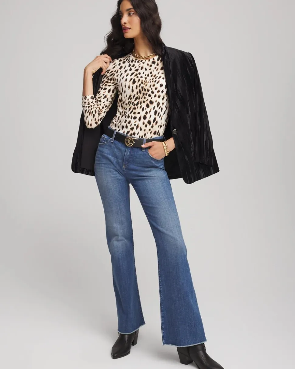 Animal Print Touch of Cool™ Layering Tee