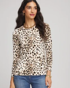 Animal Print Touch of Cool™ Layering Tee