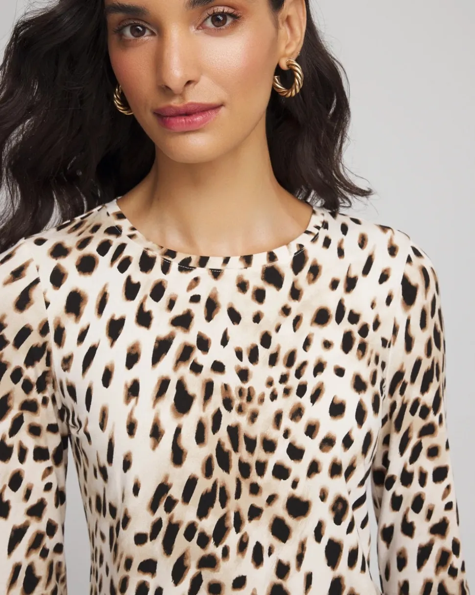Animal Print Touch of Cool™ Layering Tee