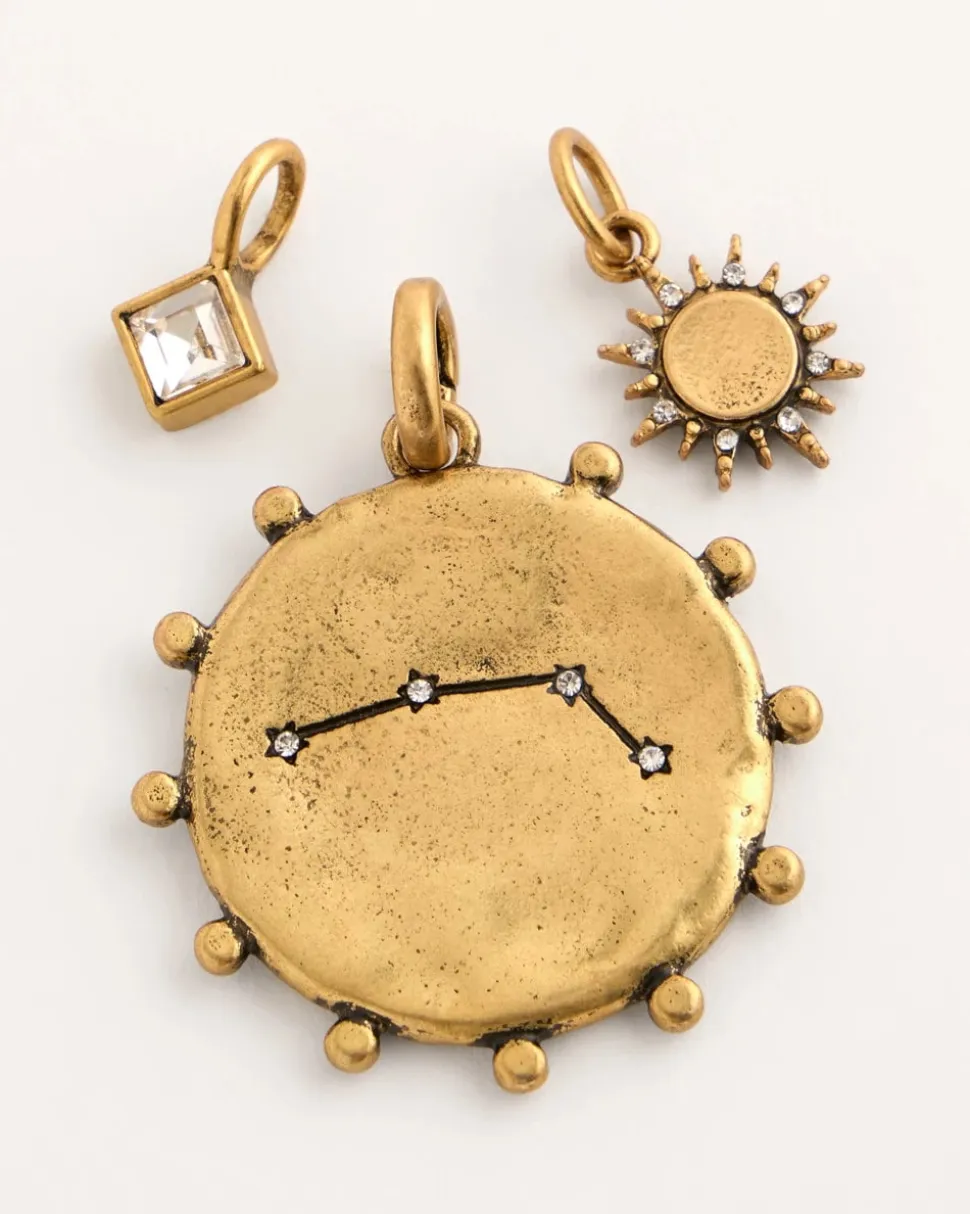 Aries Zodiac Charm Pendant