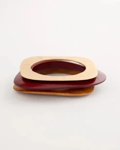 Asymmetrical Bangle Set of Three