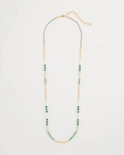 Beaded Long Necklace