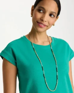 Beaded Long Necklace