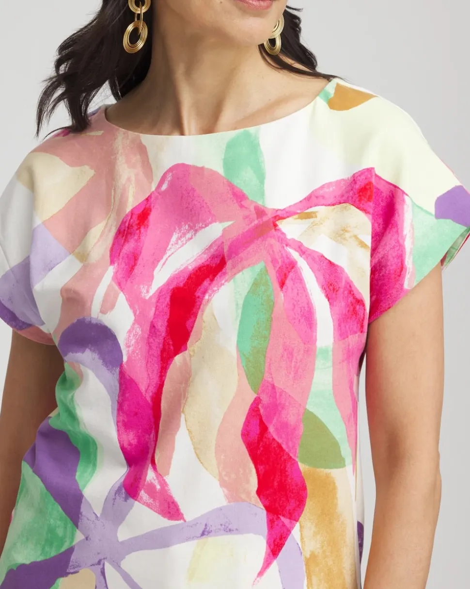 Blooms Short Sleeve Dolman Tee