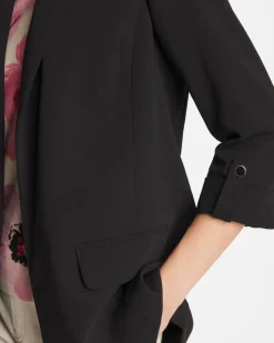 Boyfriend Crepe Blazer
