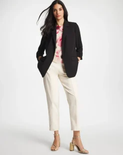Boyfriend Crepe Blazer
