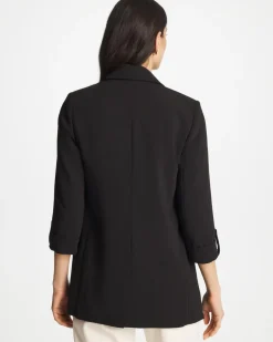 Boyfriend Crepe Blazer