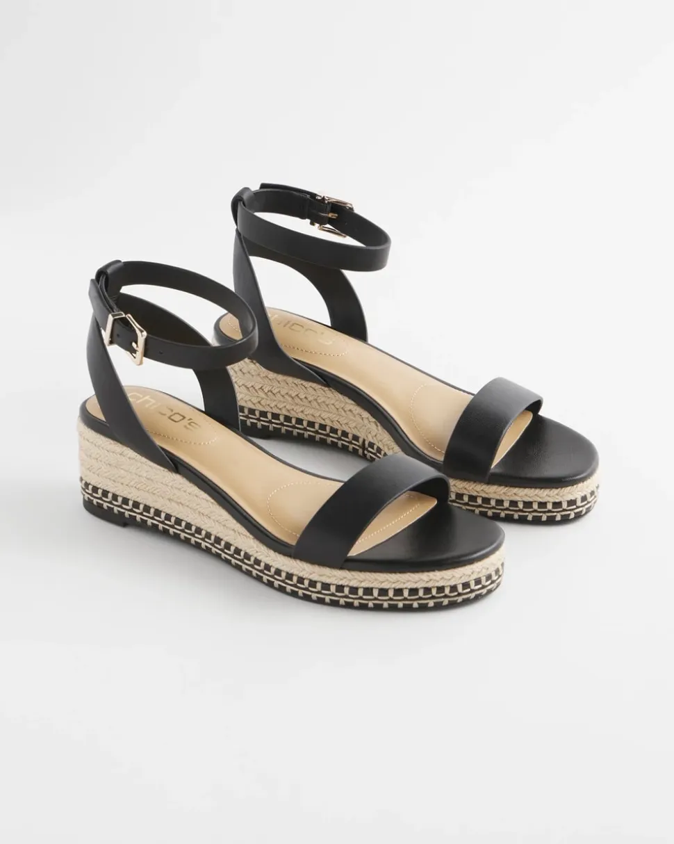 Brielle Espadrille Wedge Sandals