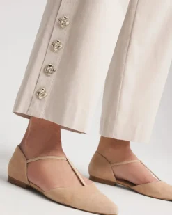 Brigitte™ Cropped Wide-Leg Pants