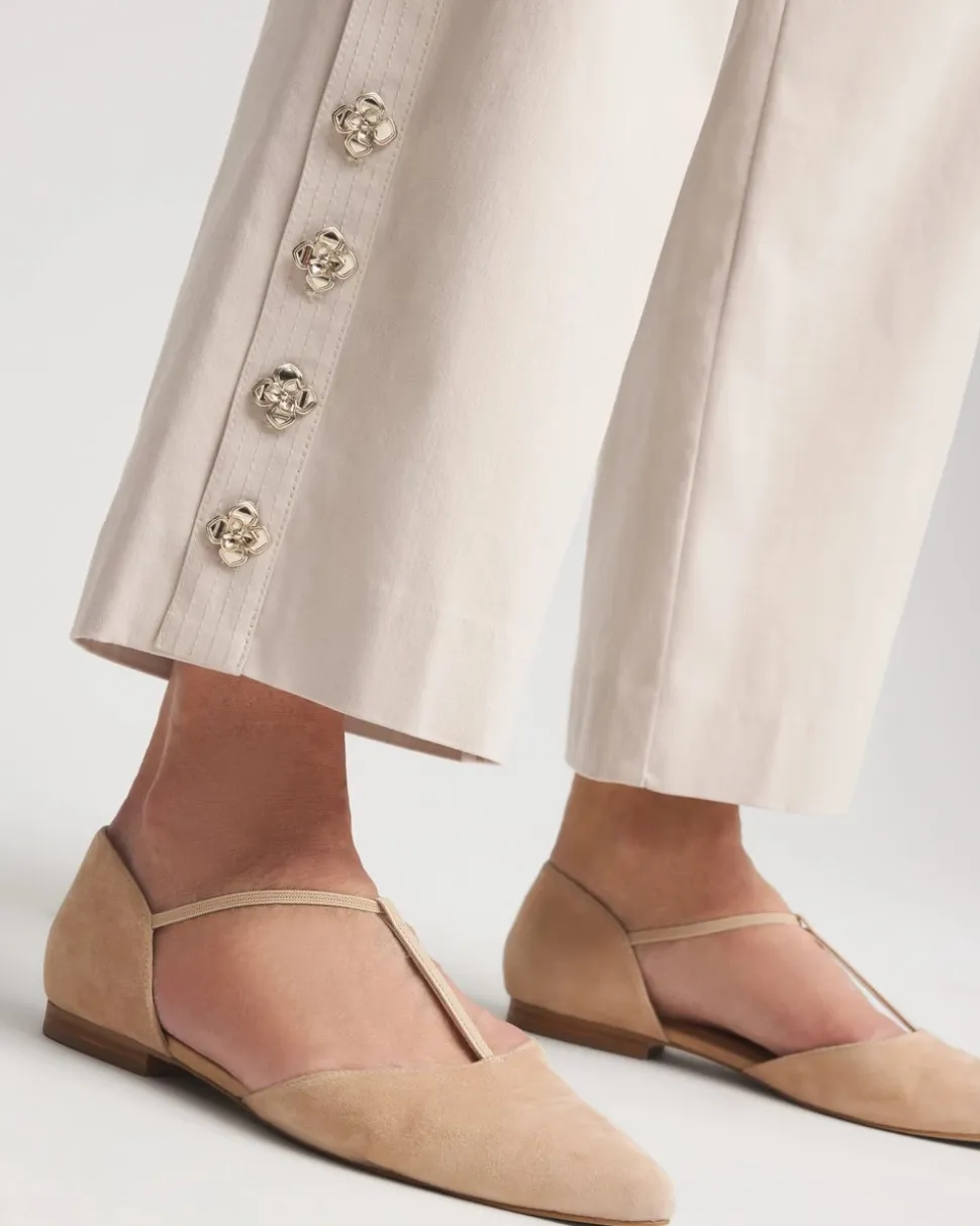 Brigitte™ Cropped Wide-Leg Pants