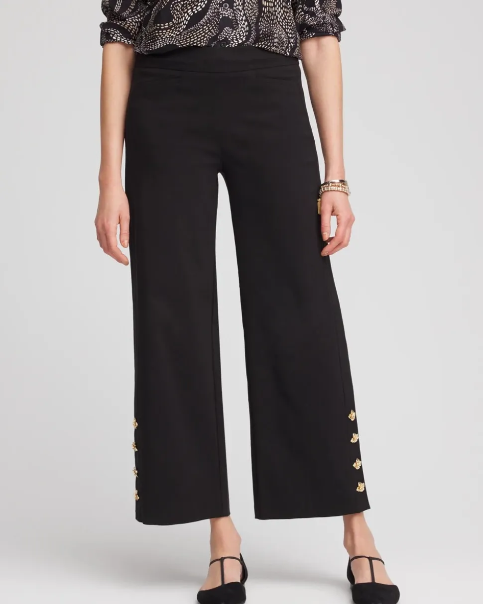 Brigitte™ Cropped Wide-Leg Pants