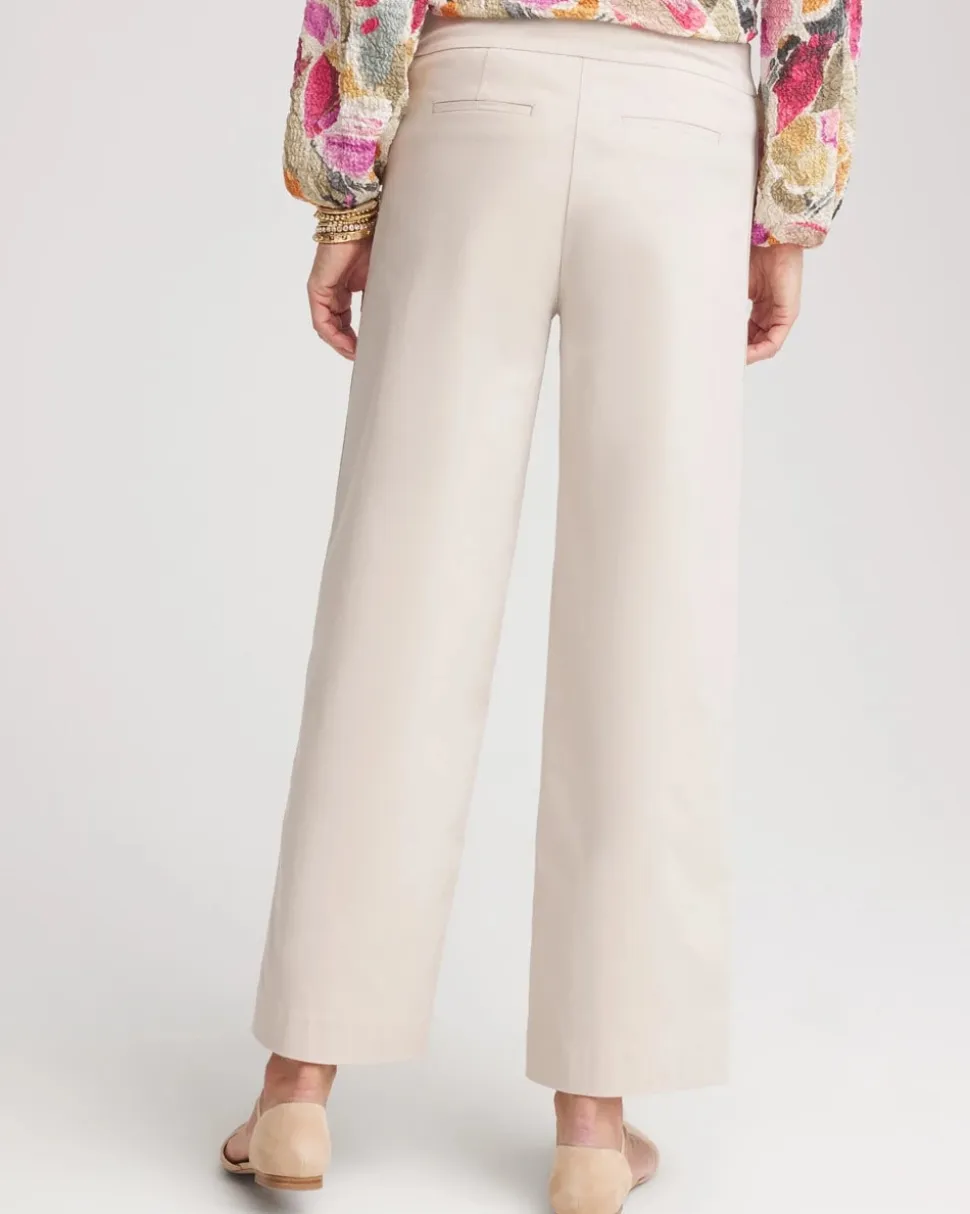 Brigitte™ Cropped Wide-Leg Pants
