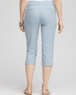 Brigitte™ Cross Dye Capri Pants