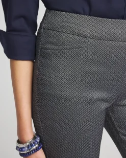 Brigitte Diamond Print Slim Pants