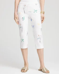 Brigitte™ Island Pull-On Capri Pants