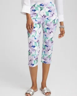 Brigitte™ Lily Pull-On Slim Capri Pants