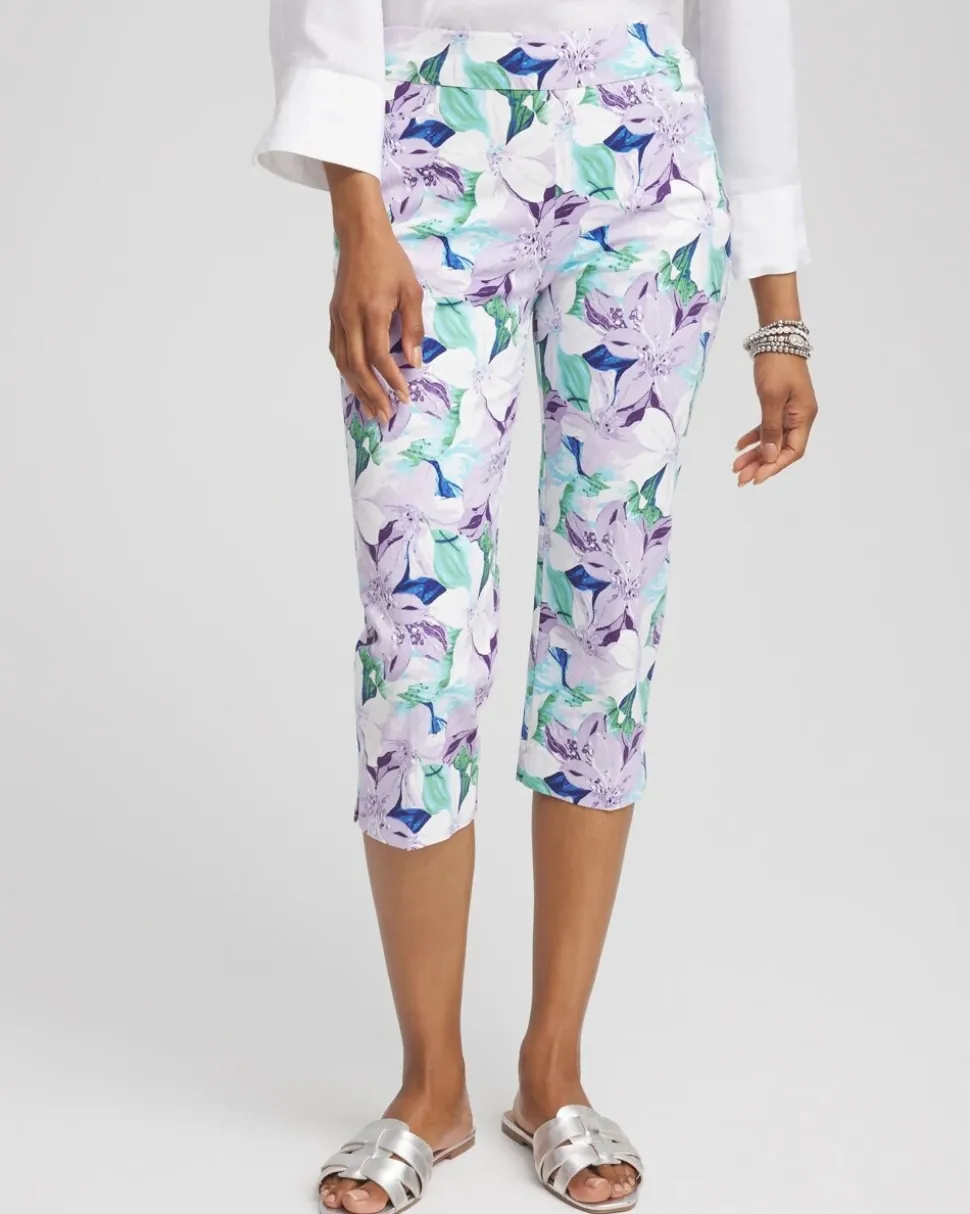Brigitte™ Lily Pull-On Slim Capri Pants