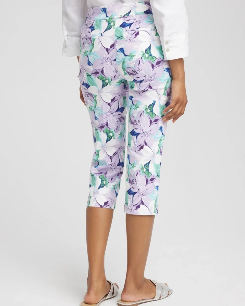 Brigitte™ Lily Pull-On Slim Capri Pants