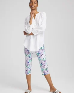 Brigitte™ Lily Pull-On Slim Capri Pants
