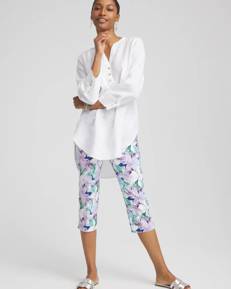 Brigitte™ Lily Pull-On Slim Capri Pants