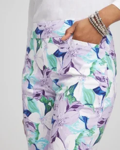 Brigitte™ Lily Pull-On Slim Capri Pants
