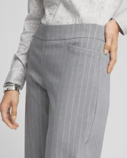 Brigitte Pinstripe Wide Leg Pants