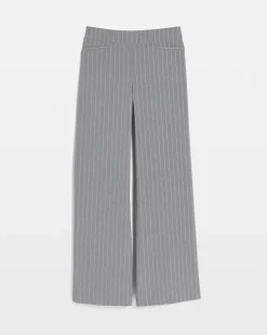 Brigitte Pinstripe Wide Leg Pants