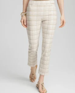 Brigitte™ Plaid Cropped Pants