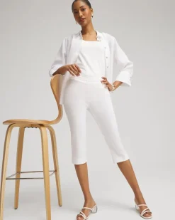 Brigitte™ Pull-On Rivet Slim Capris