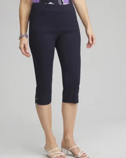 Brigitte™ Pull-On Rivet Slim Capris