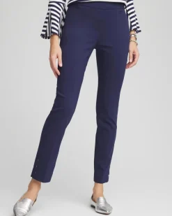 Brigitte™ Pull-On Slim Rivet Ankle Pants