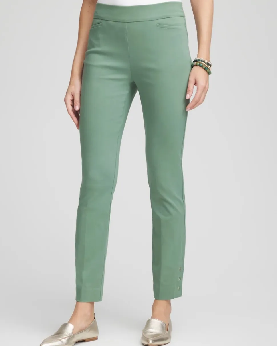 Brigitte™ Pull-On Slim Rivet Ankle Pants