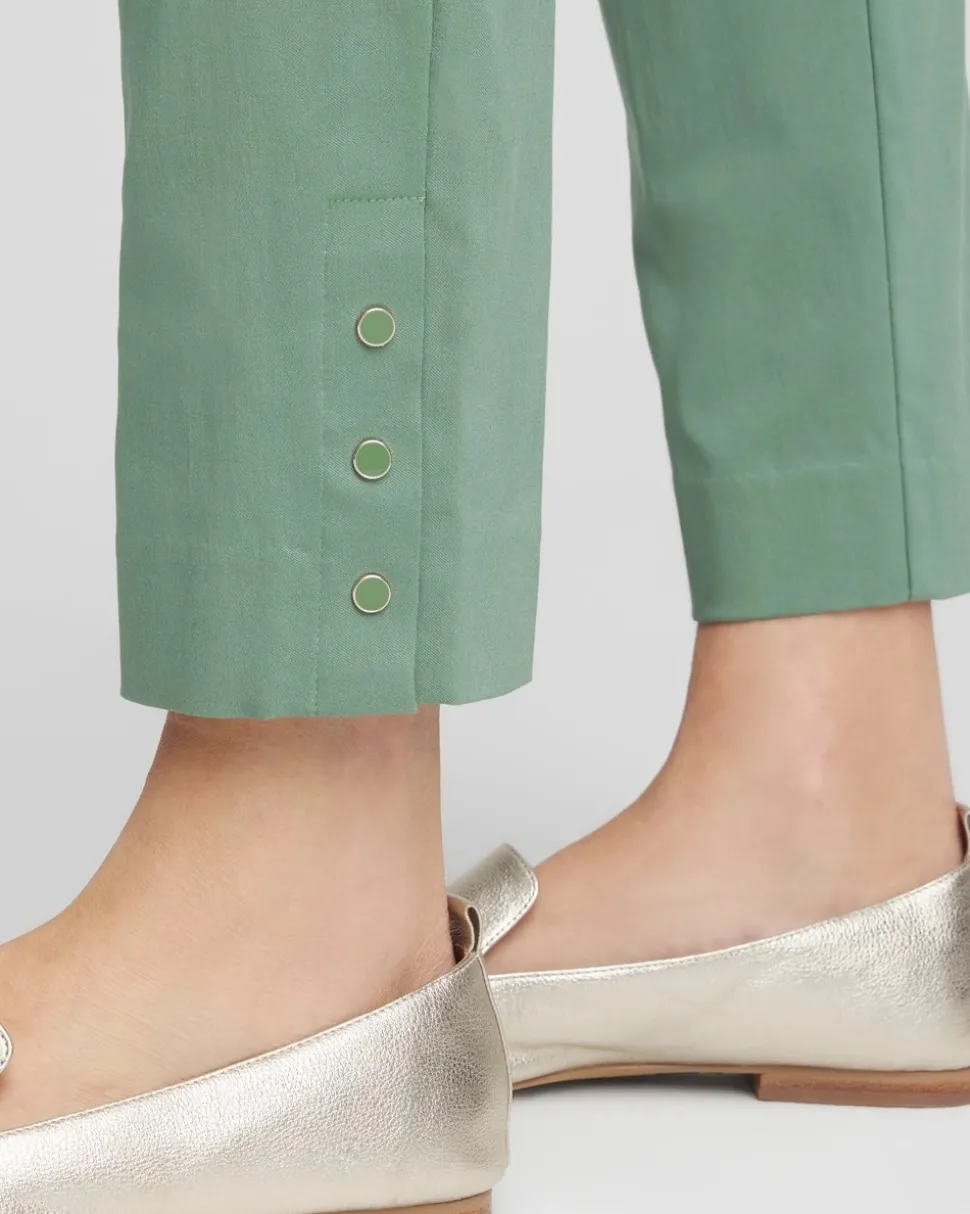 Brigitte™ Pull-On Slim Rivet Ankle Pants