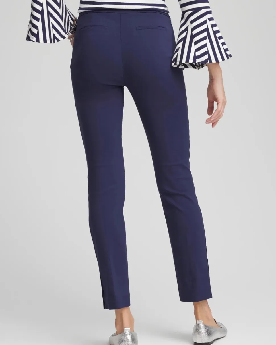 Brigitte™ Pull-On Slim Rivet Ankle Pants