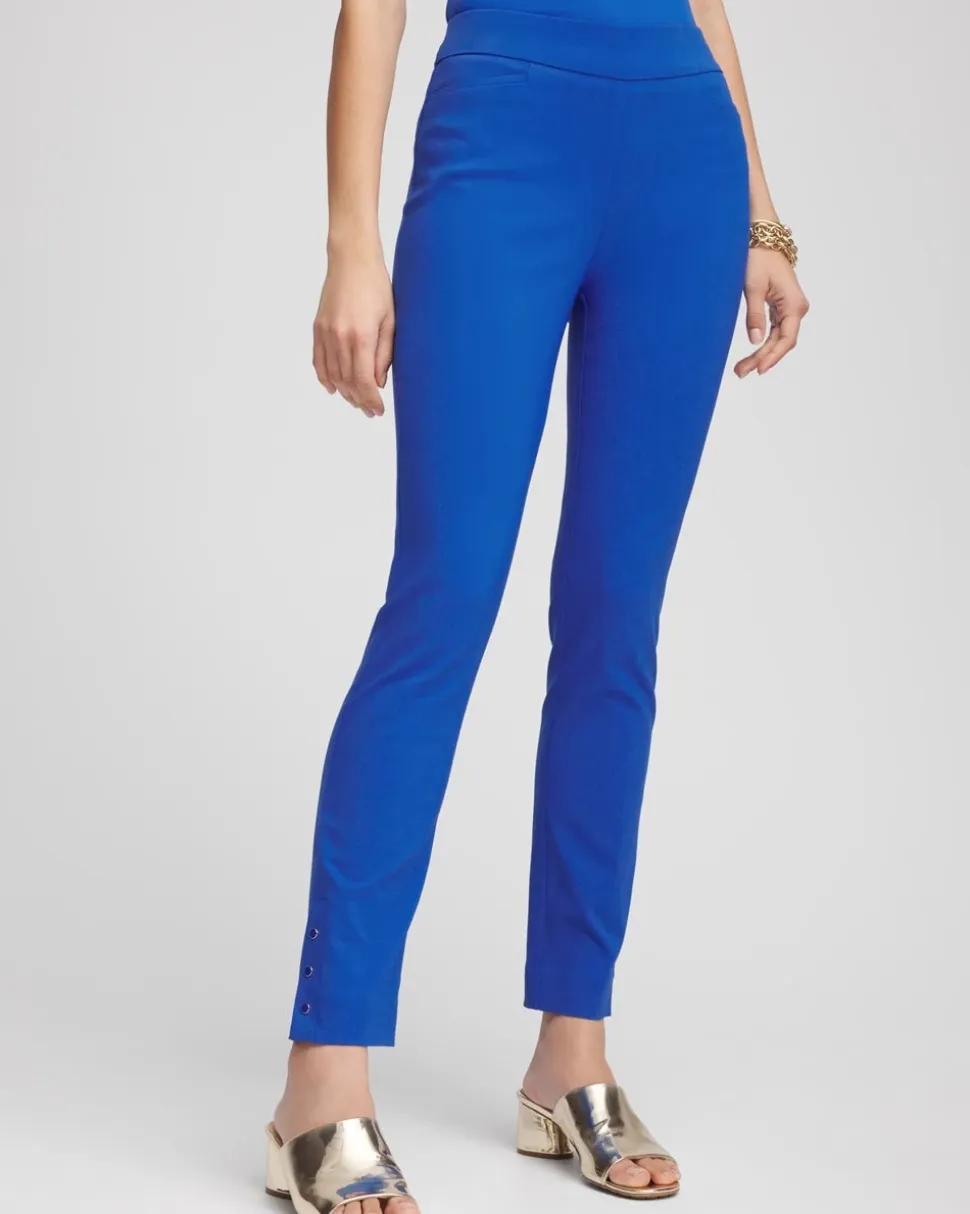 Brigitte™ Pull-On Slim Rivet Ankle Pants