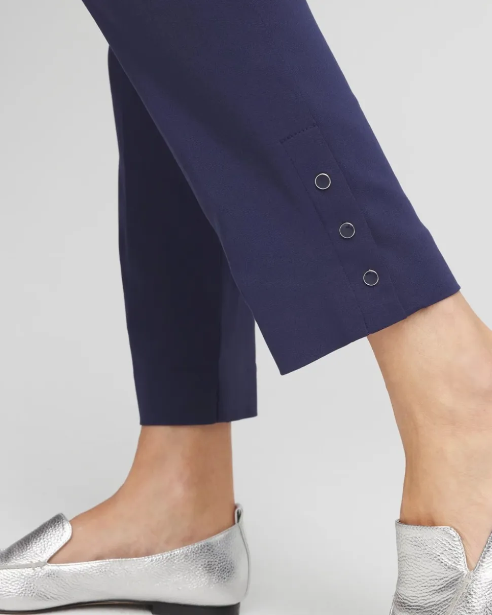 Brigitte™ Pull-On Slim Rivet Ankle Pants