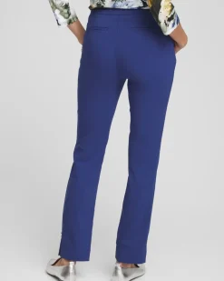 Brigitte Rivet Slit Ankle Pants