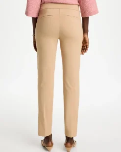 Brigitte™ Slim Button Hem Pants