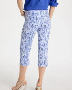 Brigitte™ Slim Infinite Lines Capri Pants
