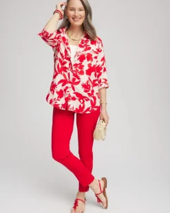 Brigitte™ Slim Pull-On Ankle Pants