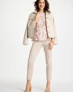 Brigitte™ Slim Pull-On Ankle Pants