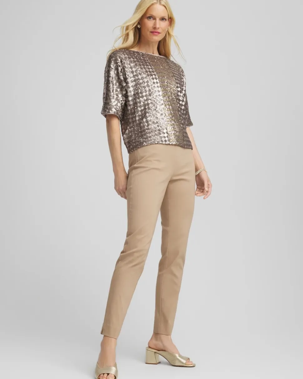 Brigitte™ Slim Pull-On Ankle Pants