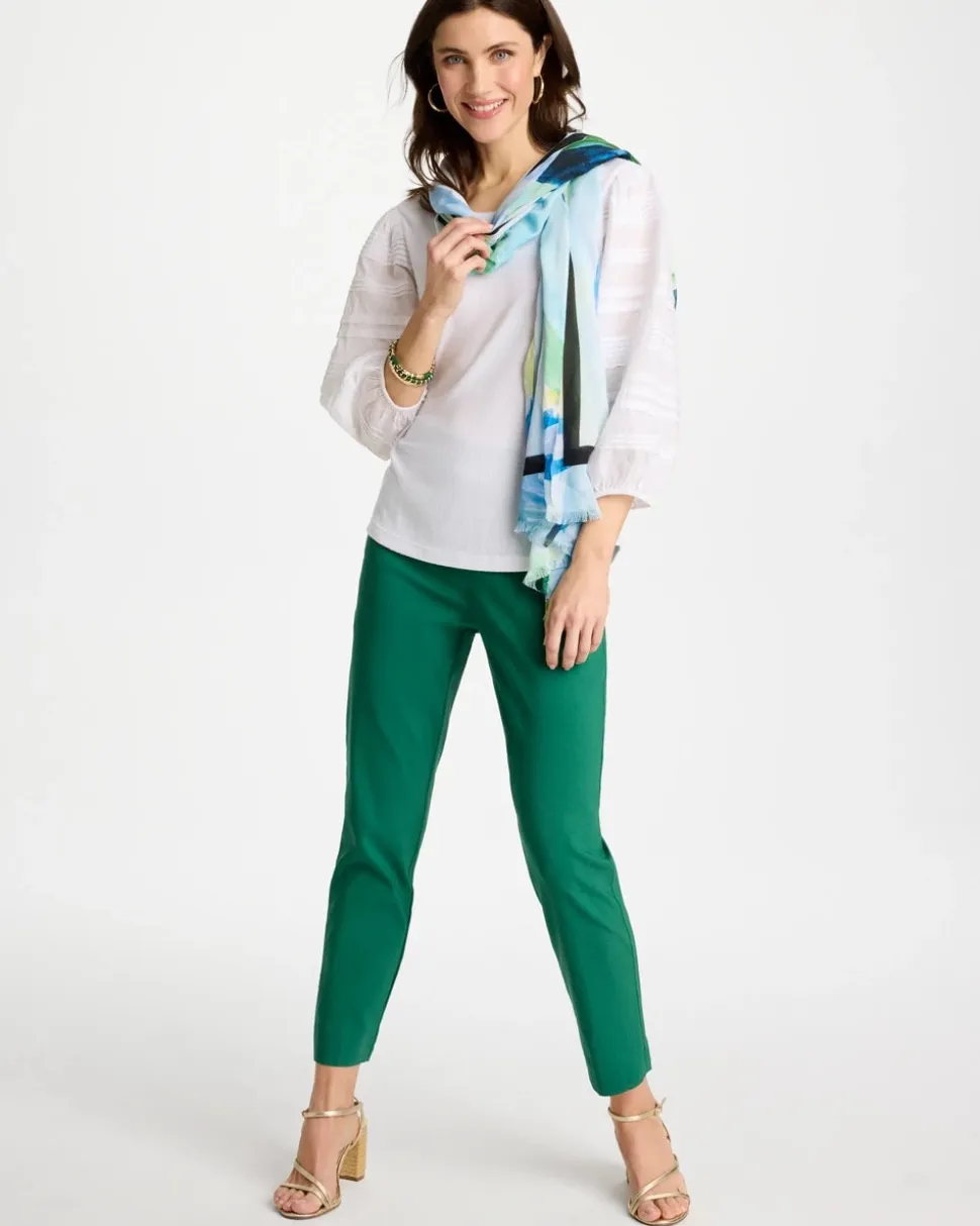 Brigitte™ Slim Pull-On Ankle Pants