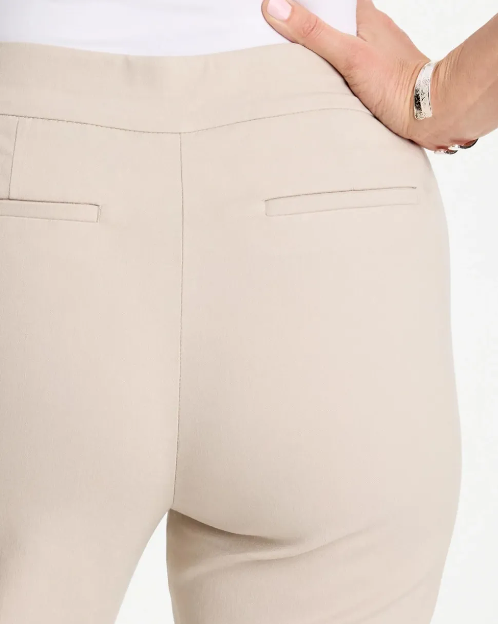 Brigitte™ Slim Pull-On Crop Pant