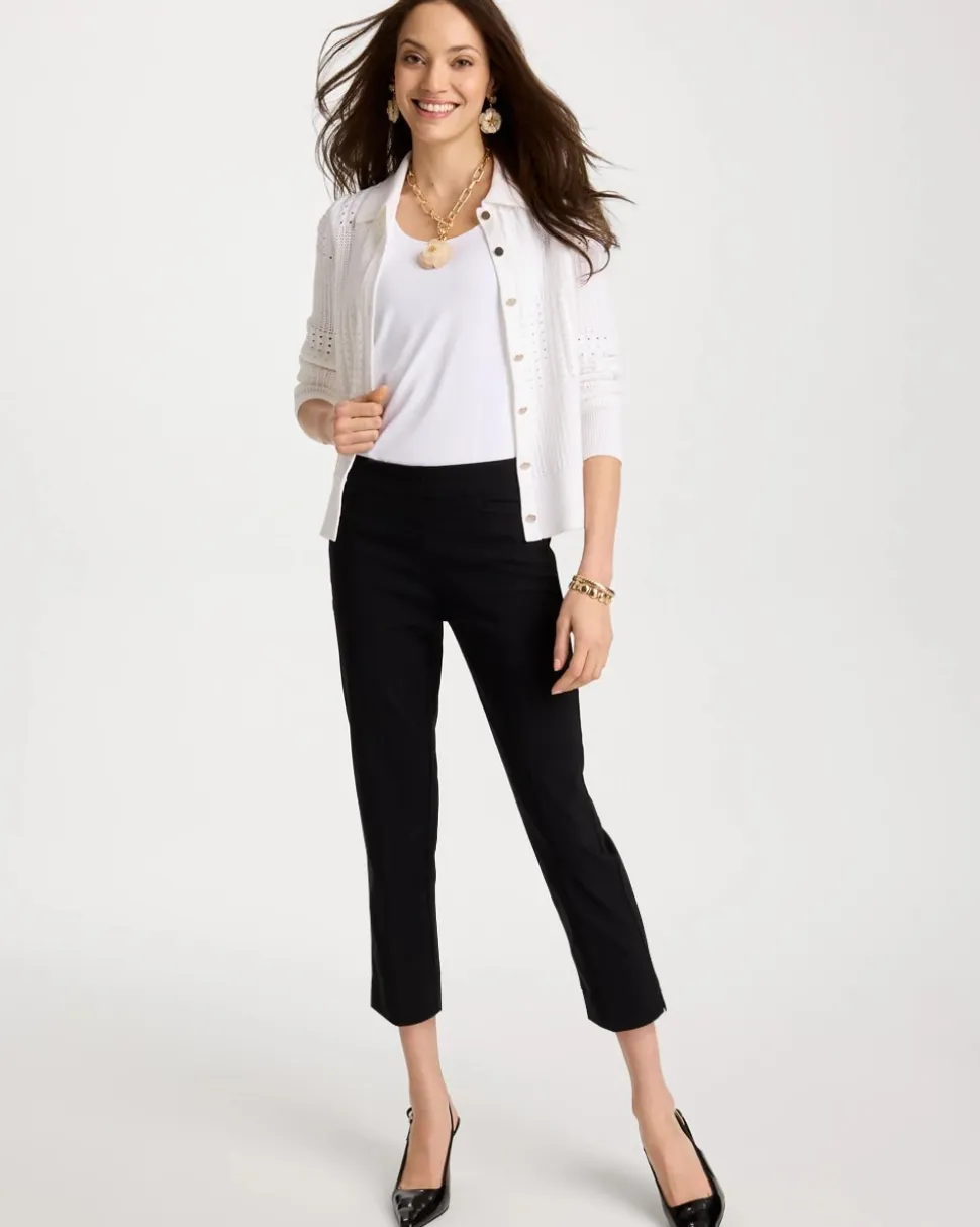 Brigitte™ Slim Pull-On Crop Pant